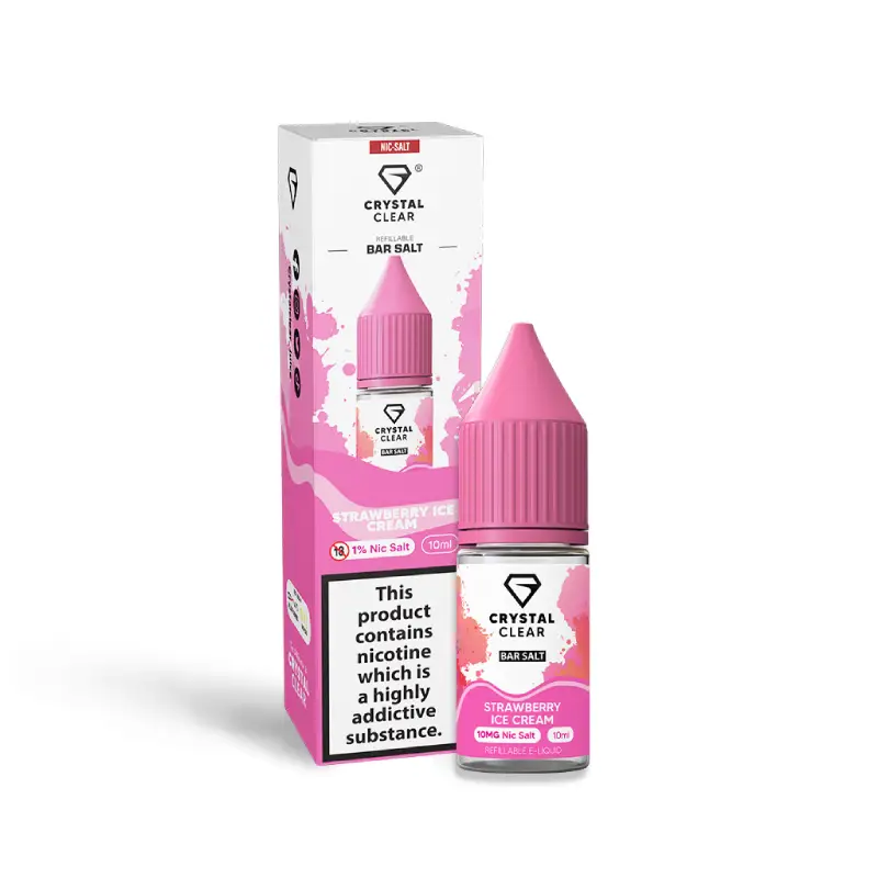Cystal Clear Strawberry ice Cream