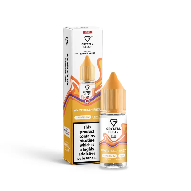Cystal Clear White Peach Razz